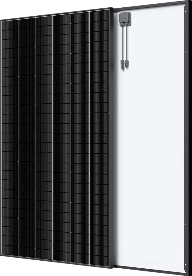 Panou fotovoltaic Trina Vertex S+, față și spate